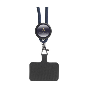 Logo trade mainoslahjat tuotekuva: Pitsinauha GRS RPET 5 mm avainnauha